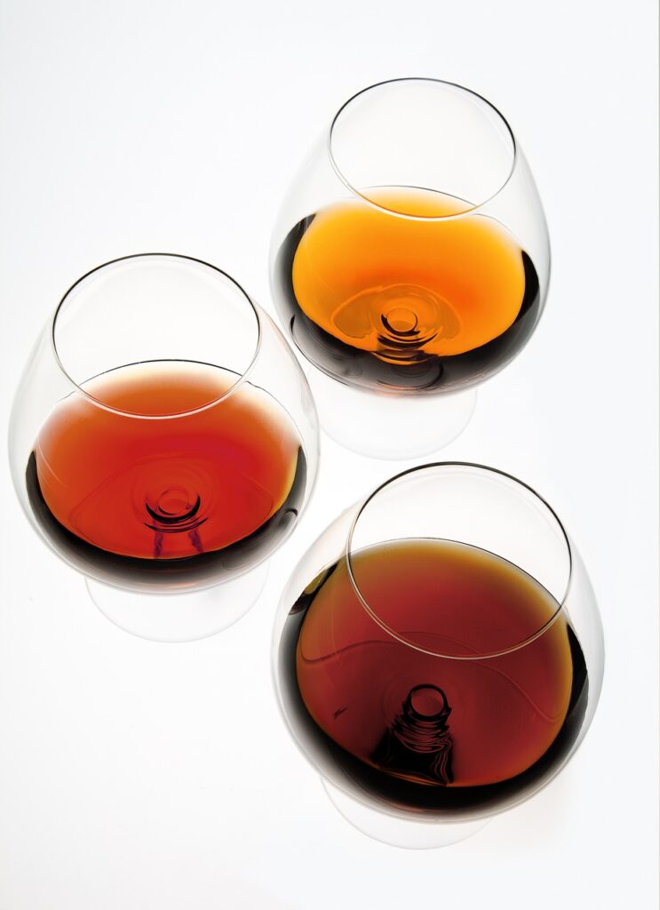 brandy, cognac, alcohol